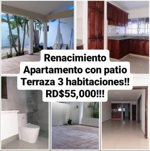 ALQUILO APARTAMENTO EN EL RENACIMIENTO