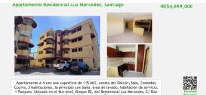 VENDO APARTAMENTO EN SANTIAGO UN 4 NIVEL