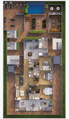 Apartamento segunda con terraza en Paraiso